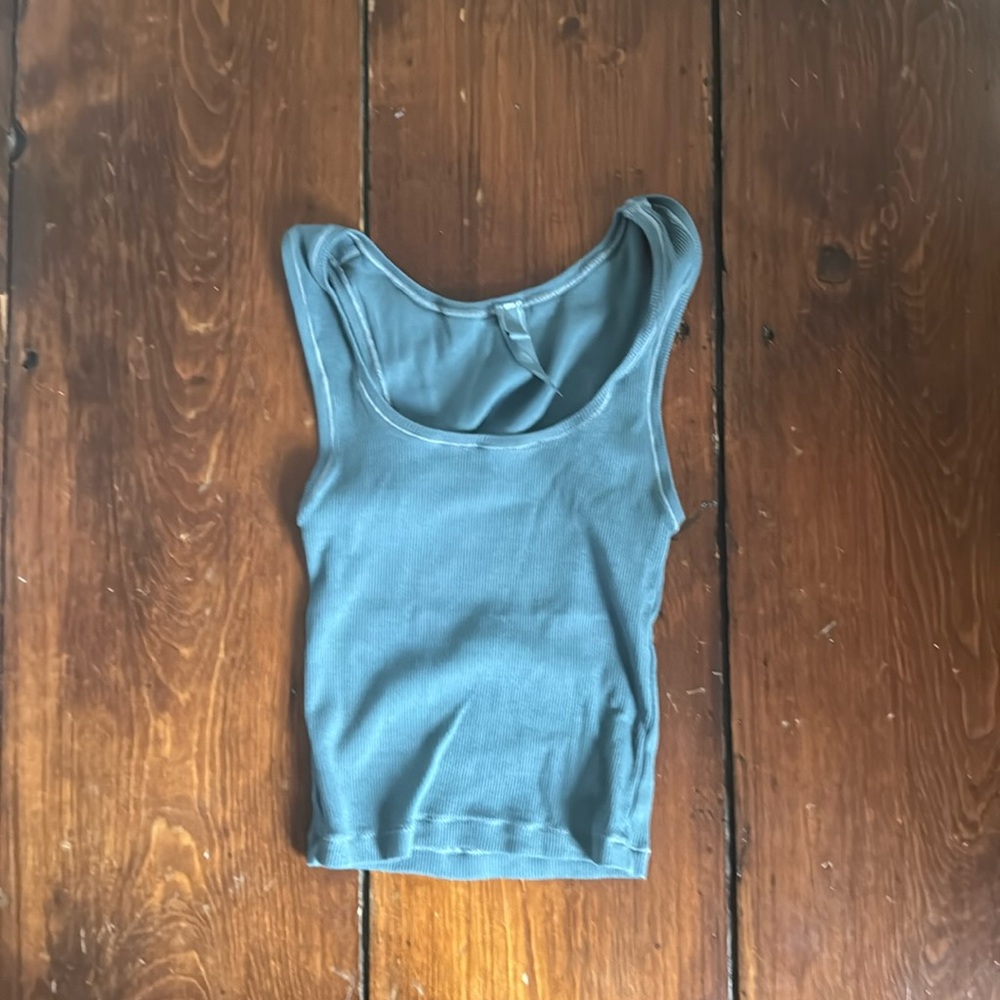 Skims Tank Top In Blue